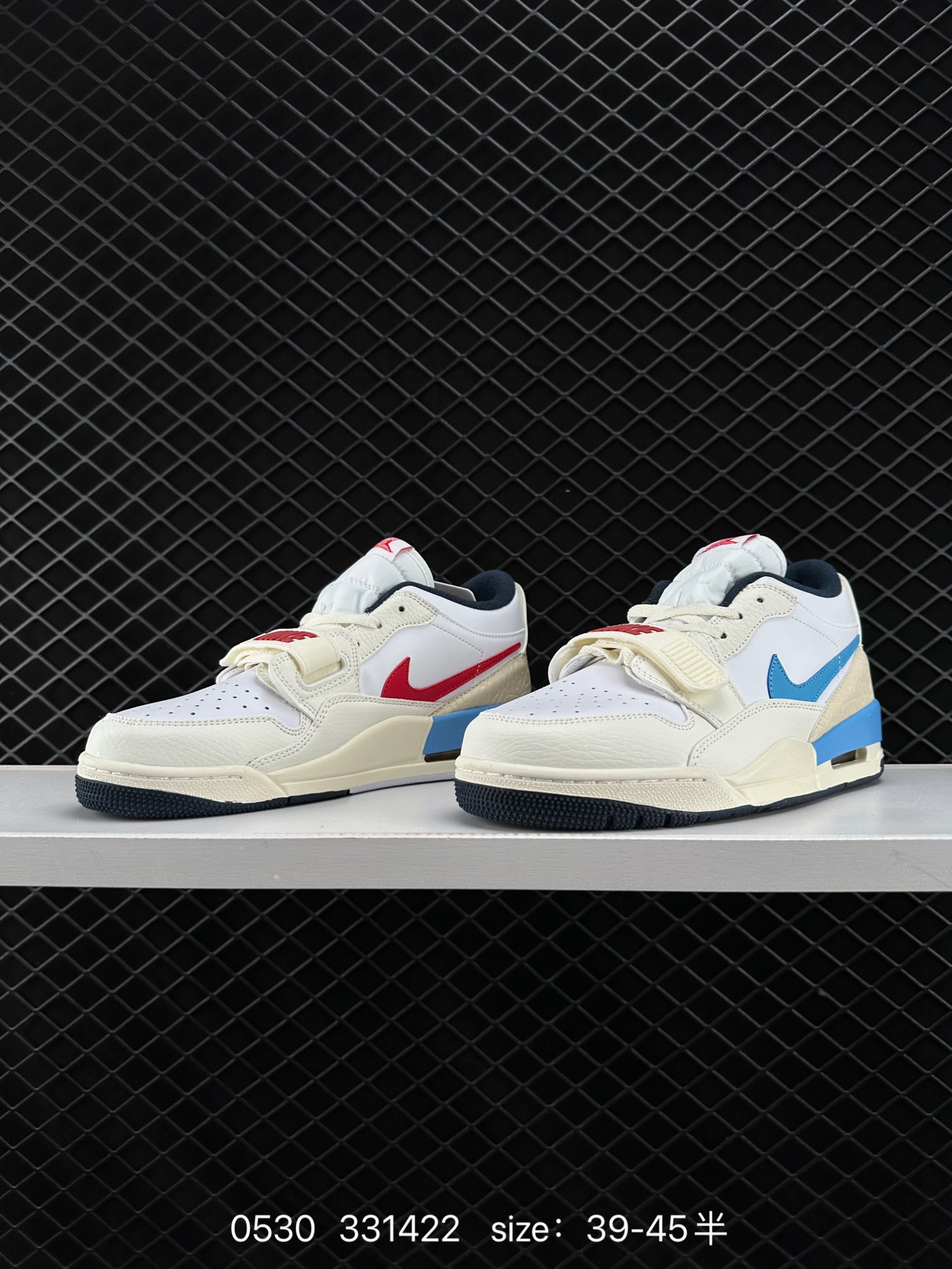 Nike Air Jordan Legacy 312 Low”White/Grey Fog/Blue/Red“